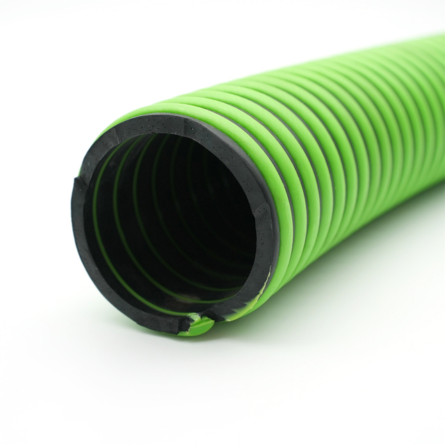 Зеленый всасывающий водяной шланг из EPDM